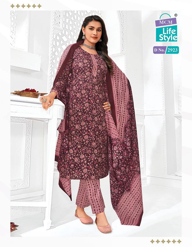 Priyalaxmi Vol 29 By Mcm Printed Cotton Dress Material Exporters In India